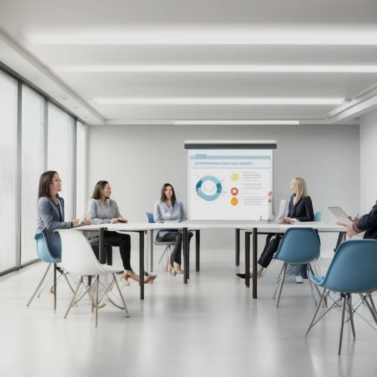 Diverse group participating in leadership mentoring session